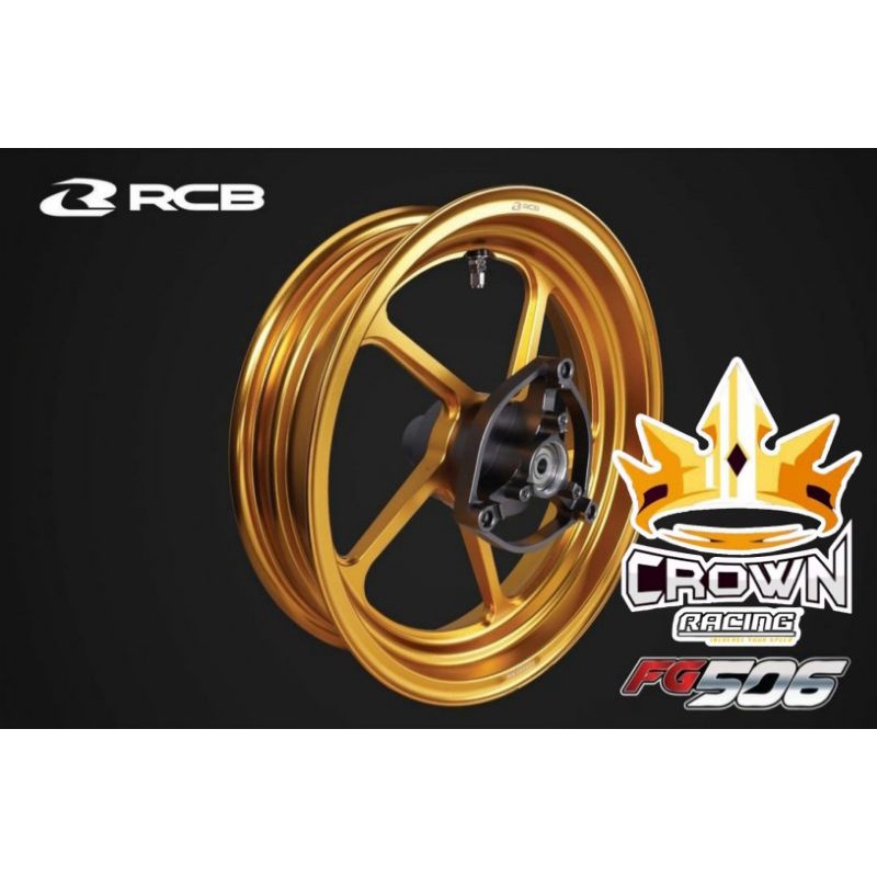 Jual Velg RCB Forged Rim Depan Ring 14 Belakang Ring 15 Yamaha XMAX ...