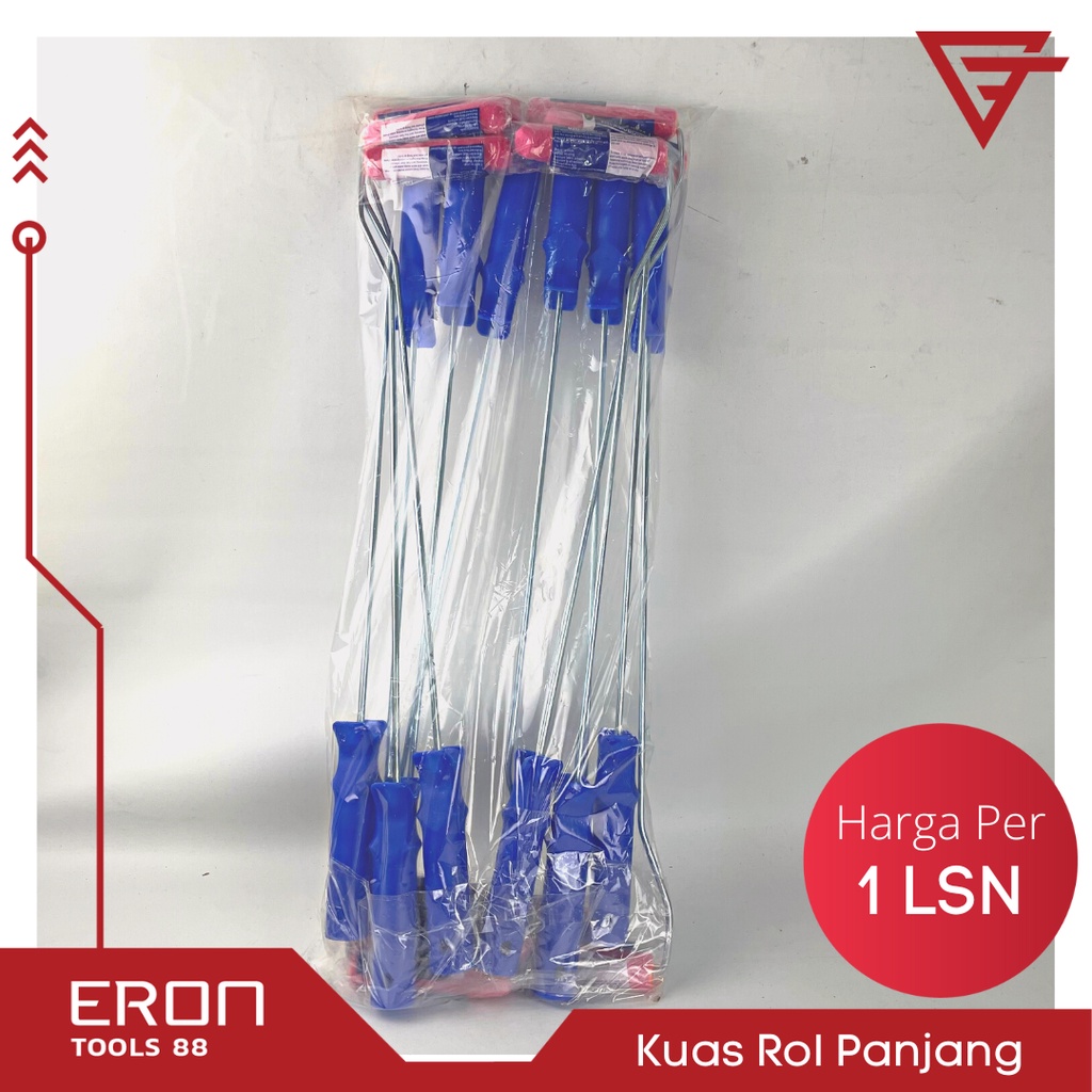 Jual KUAS ROL KAPAL MERAH GAGANG PANJANG 4 INCH per 12 PCS / MINI PAINT ...