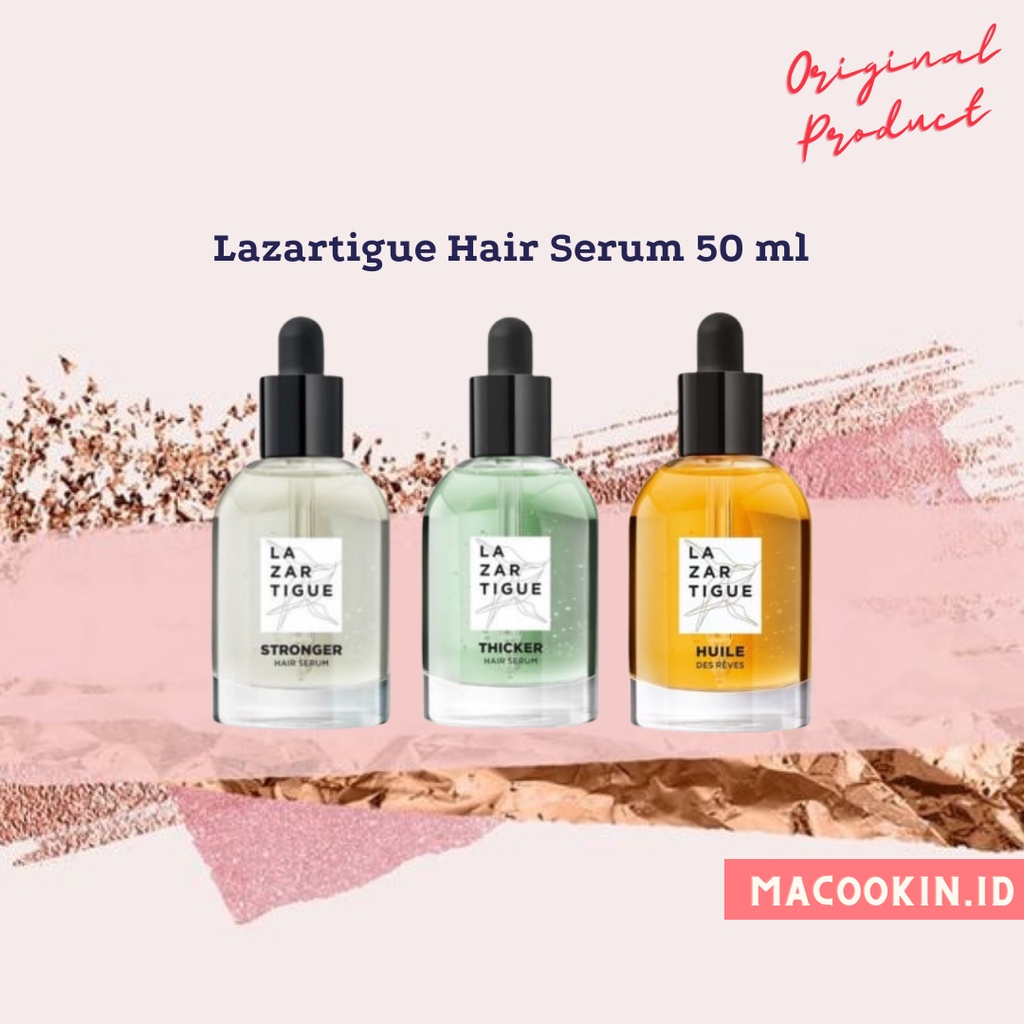 Jual Lazartigue Thicker Hair Serum 50ml Anti Hair loss Import