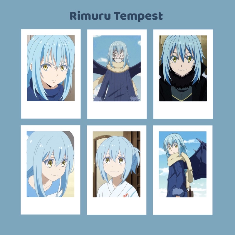 Jual Polaroid Anime Tensura Tensei Shittara Slime Datta Ken Rimuru