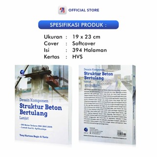 Jual Buku Teknik Sipil / Desain Komponen Struktur Beton Bertulang ...