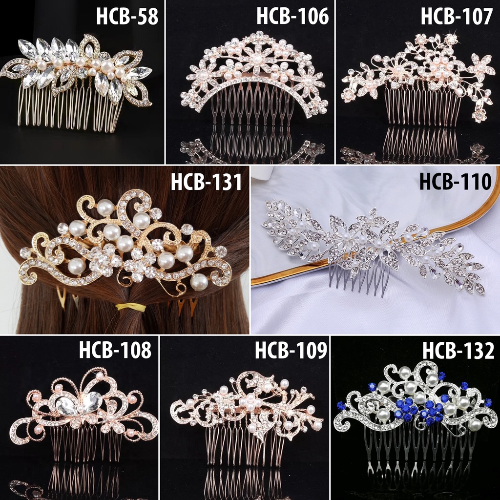 Jual Sirkam Aksesoris Rambut untuk Pesta Pengantin Pernikahan / Bridal ...