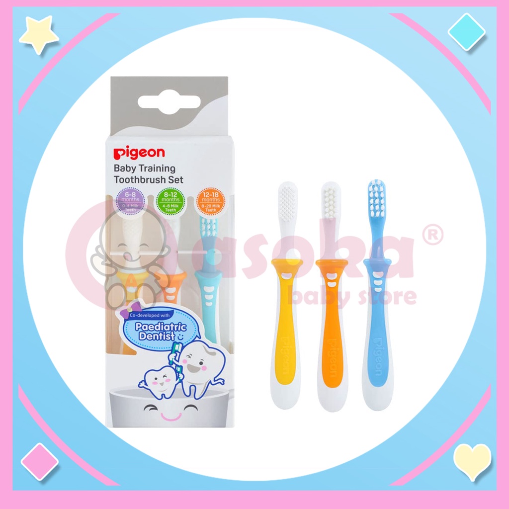 Pigeon toothbrush set on sale