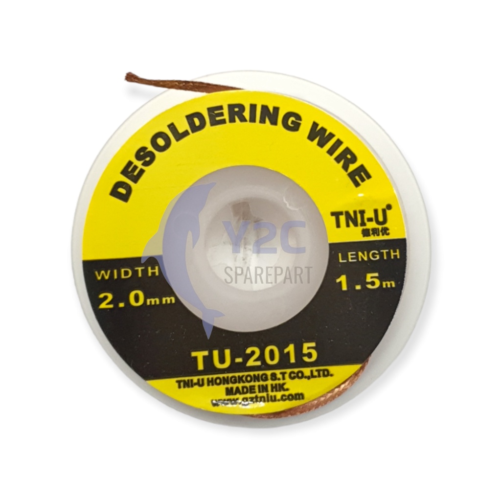 Jual SOLDER WICK TNIU TU2015 2MM / PITA SOLDER / ALAT SERVIS SERVICE
