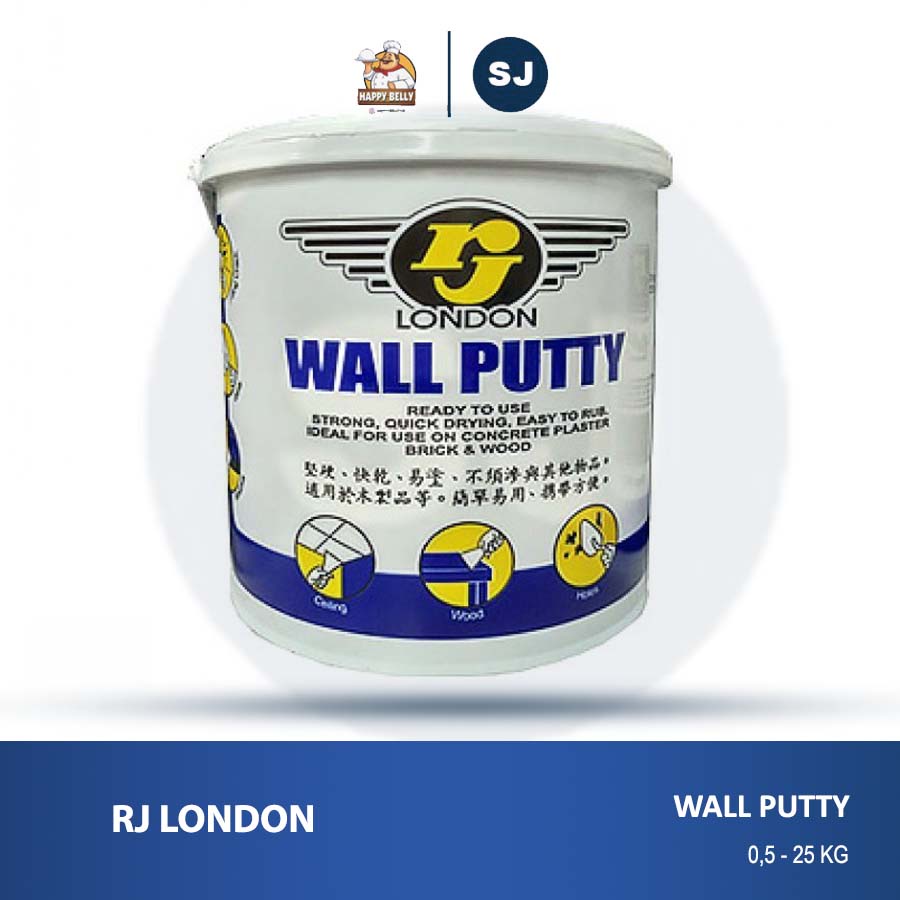 Jual Dempul Dinding Rj Londonwall Putty 5 Kg Shopee Indonesia 4194