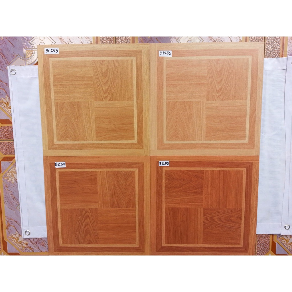 Jual Borneo Best Seller Lantai Vinyl Motif Kayu PVC Ukuran 30cm*30cm ...