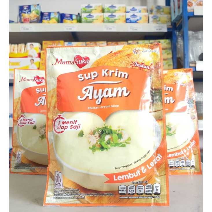 Jual Mama Suka Sup Krim Ayam 55gr Shopee Indonesia