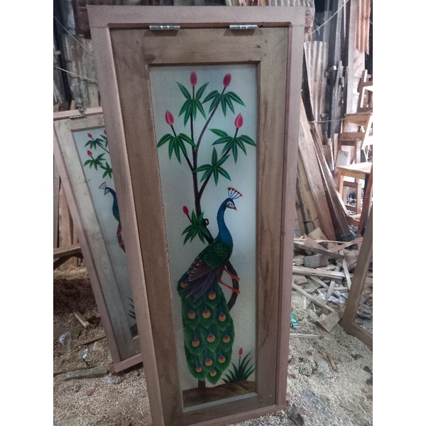 Jual 1 Set Kusen Dan Jendela Kayu | Jendela Kusen Kayu | Jendela Kayu