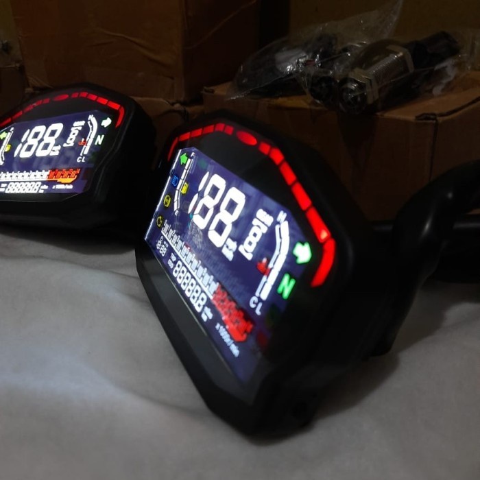 Jual Speedometer Digital Ducati Universal Ninja 250 R25 Mt25 Z250 Cb150