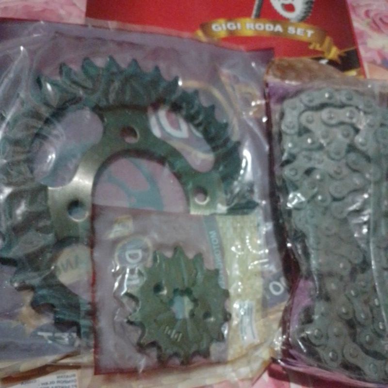 Jual gir set gear set gir paket gir + rantai grand legenda prima ...