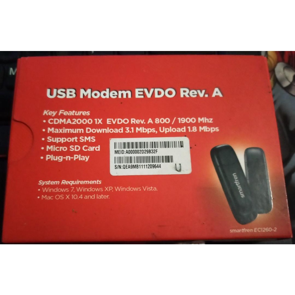 Jual Modem Smartfren EC1260-2 EVDO Rev A warna Hitam | Shopee Indonesia