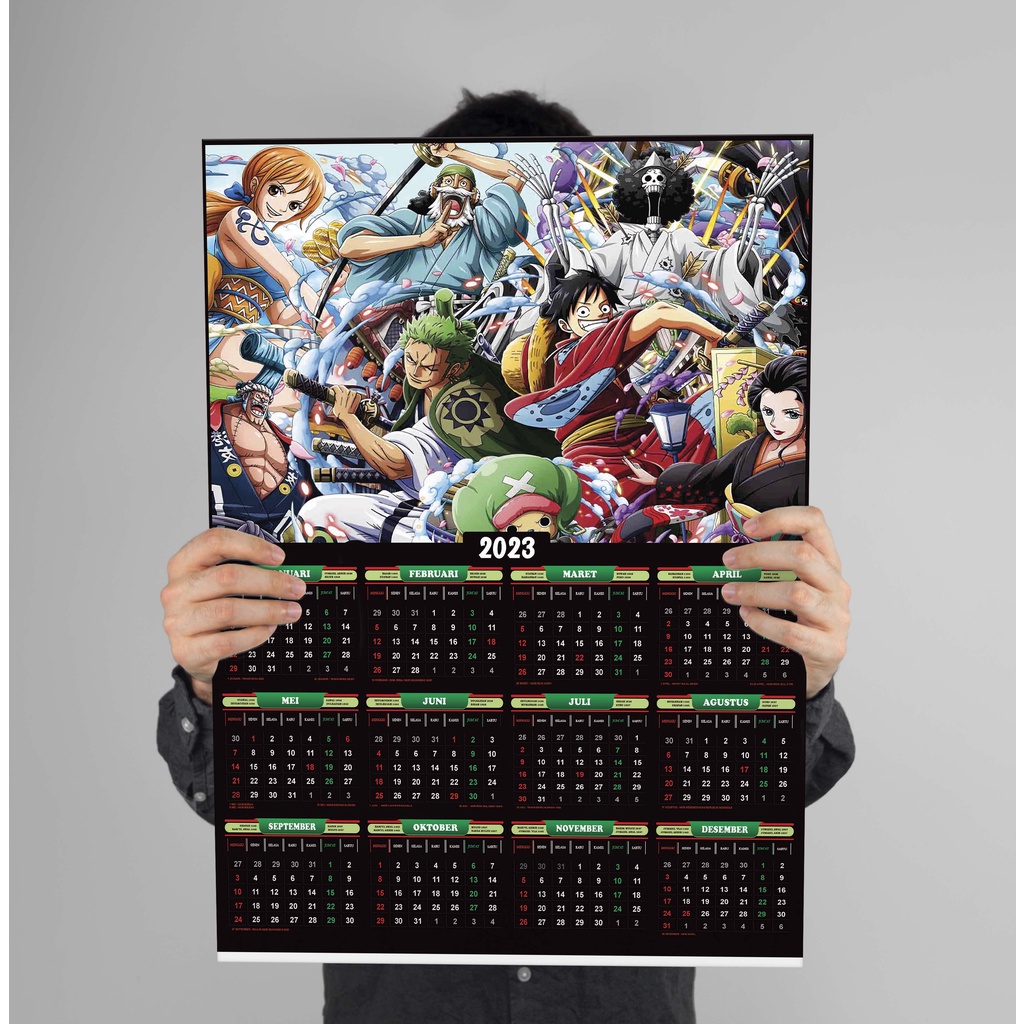 Jual Kalender 2024 Anime Genshin Impact, Full 12 Bulan Shopee Indonesia