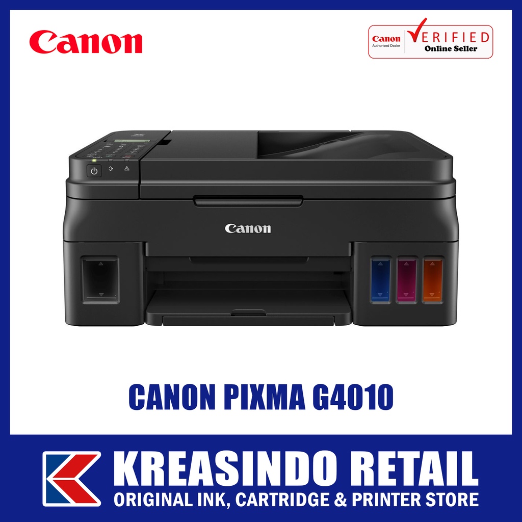 Jual Canon Pixma G4010 AllinOne Printer (Print Scan Copy) + WiFi