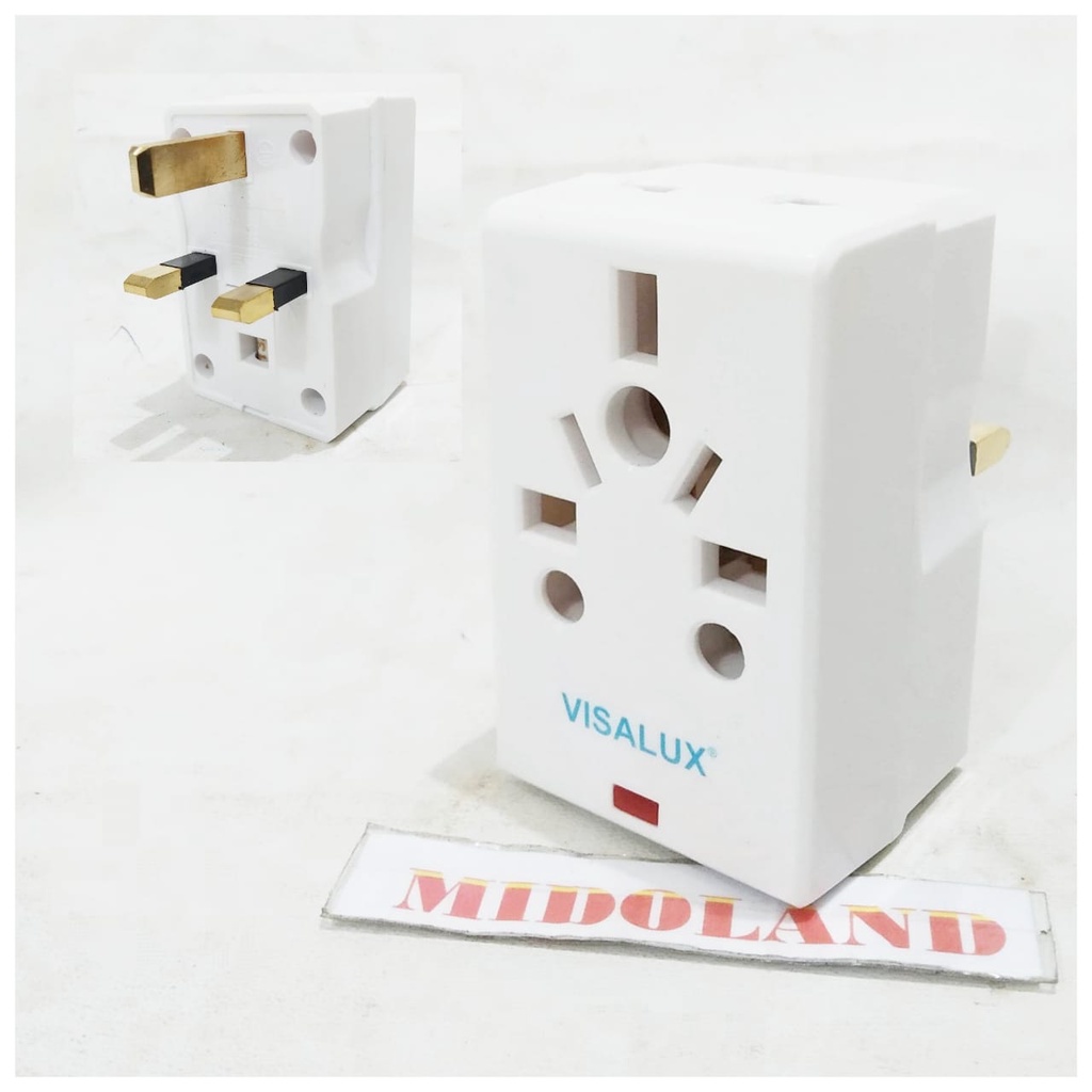 Jual Steker T Kombinasi Kaki 3 Middle East Plug midoland | Shopee Indonesia