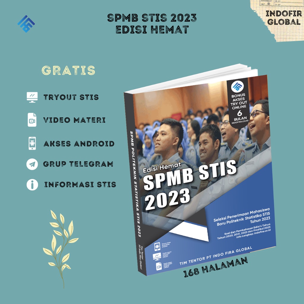 Jual Buku Soal Dan Pembahasan SPMB Politeknik Statistika STIS 2024 ...