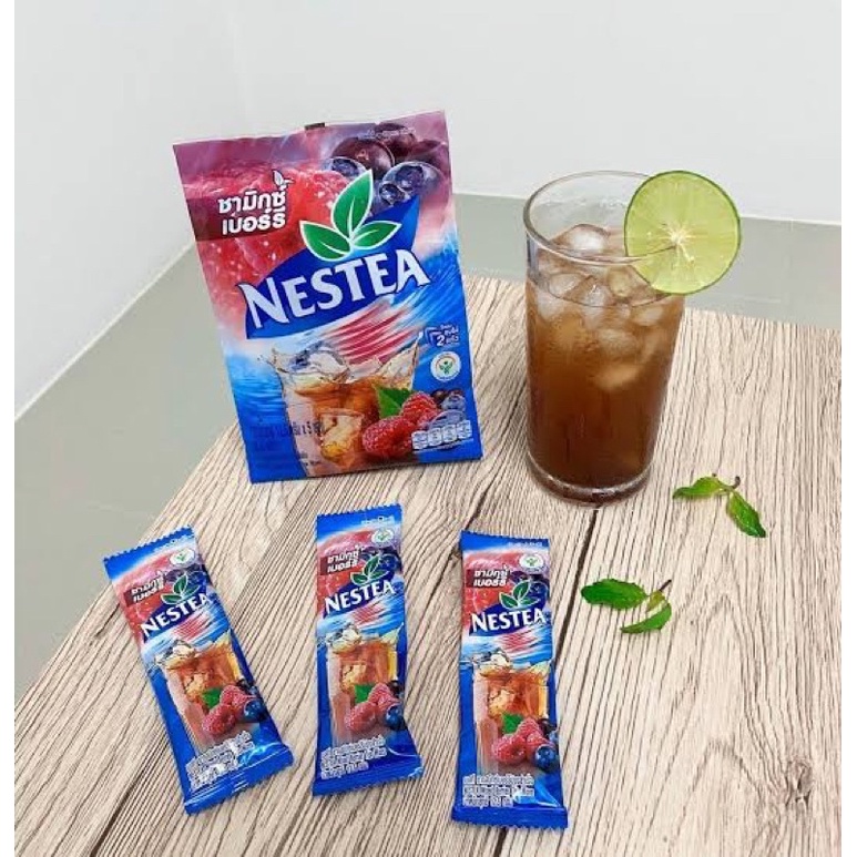 Jual Nestea Mixed Berries Lemon Tea Thailand Teh Instan Sachet | Shopee ...