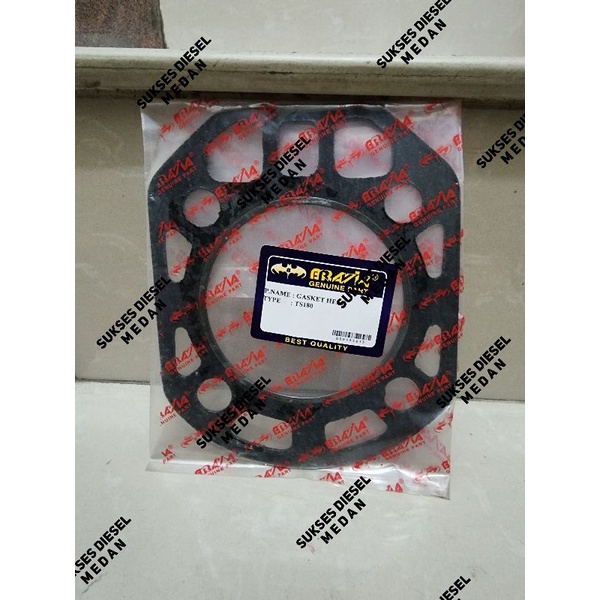 Jual TS180 TS 180 Gasket Cylinder Head Paking Deksel Packing Kop Mesin ...