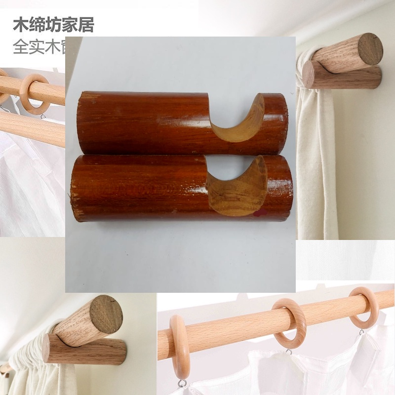 Jual Gordyn Kayu Dudukan Gorden Bracket Kaki Tiang Dowel Lurus | Shopee ...