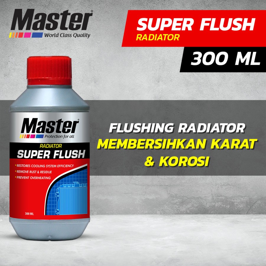 Jual MASTER Radiator Super Flush 300mL - Penguras Radiator | Shopee ...
