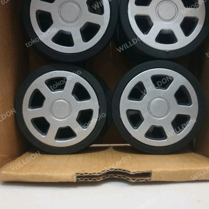 Jual Roda Roda Koper 50Mm Set Silver | Shopee Indonesia