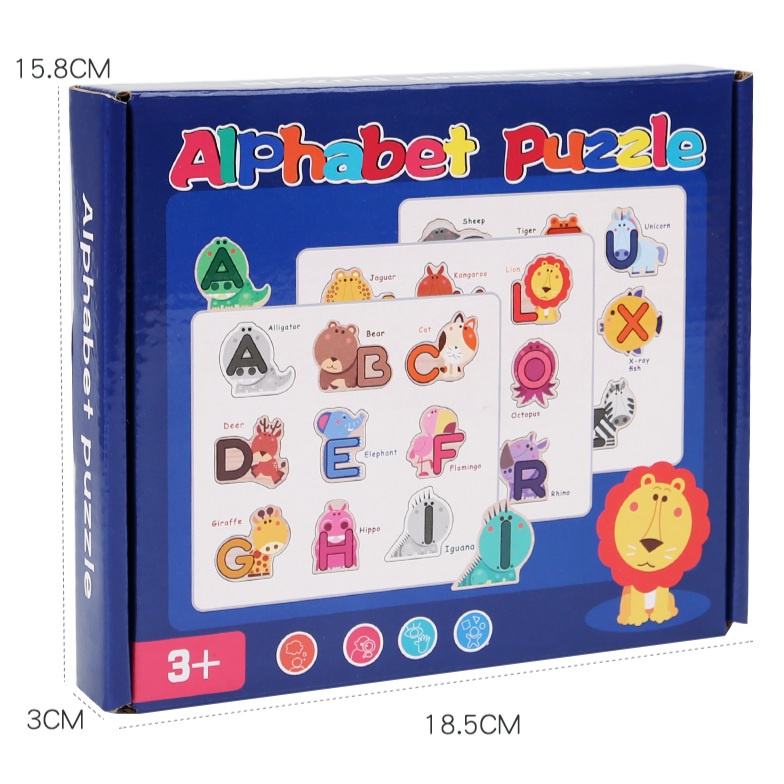 Jual [TMA]Mainan Edukasi Anak Huruf ABC Binatang / Animal Alphabet ...