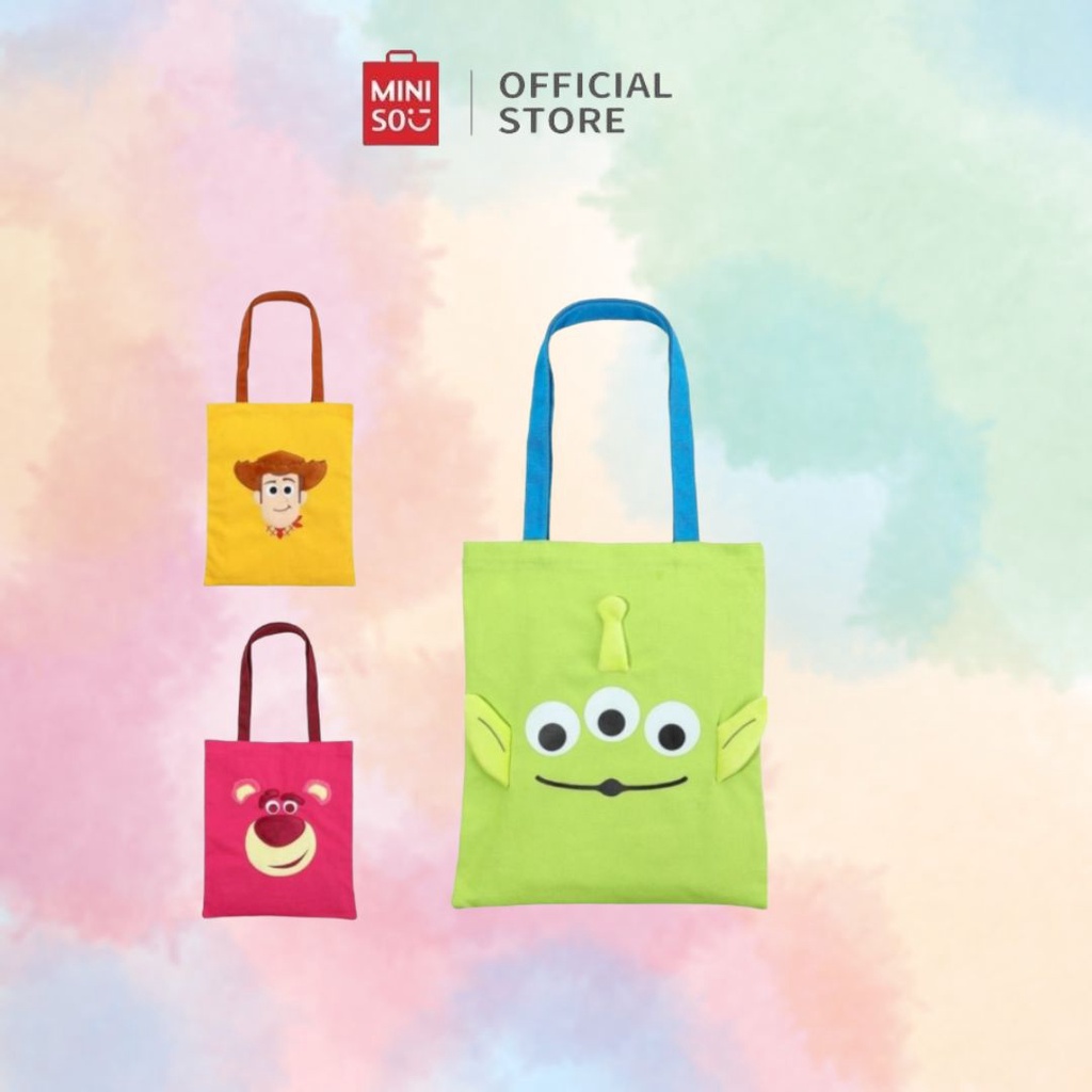 Jual MINISO X Toy Story Tote Bag Shoulder Bag Shopping Bag Shopee Indonesia