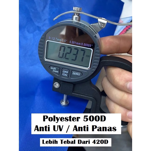 Jual Atap Tenda 3x4.5 Anti Panas Bahan Polyester 500D (Lebih Tebal Dari ...