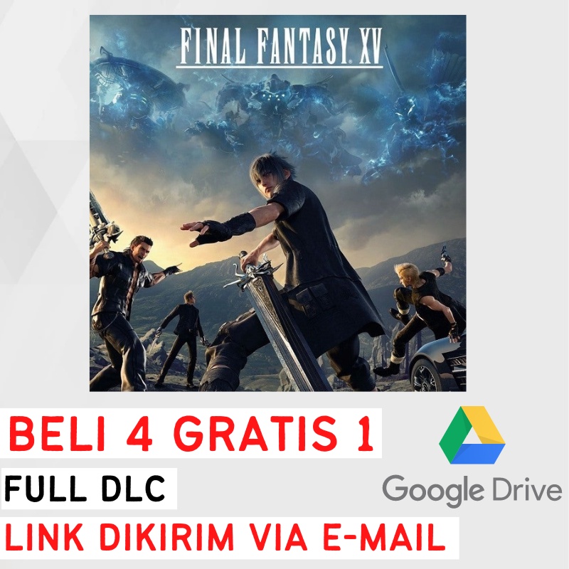 Jual FINAL FANTASY XV WINDOWS EDITION GAME PC RPG GAME LAPTOP