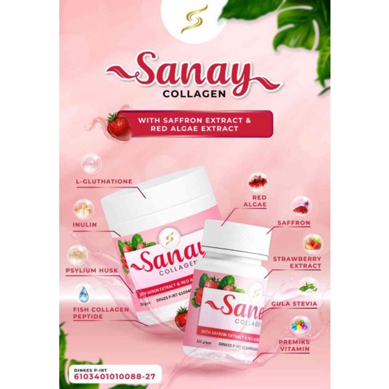 Jual Sanay Collagen/ Sanay Collagen drink/ Collagen drink/ Marine ...
