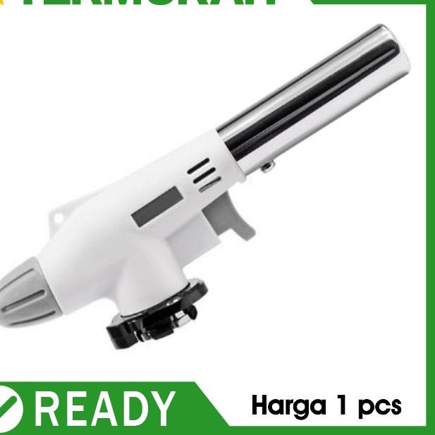 Jual RIK505 Kepala Flame Gun BBQ White Portable Gas Blow Torch Butane ...