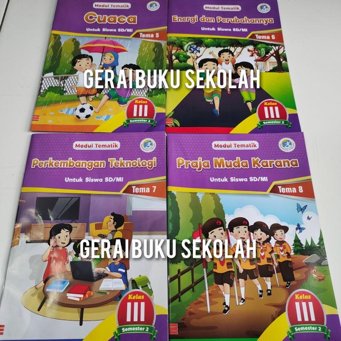 Jual Paket LKS Tematik Kelas 3 SD Tema 5678 Semester 2 Best Seller ...