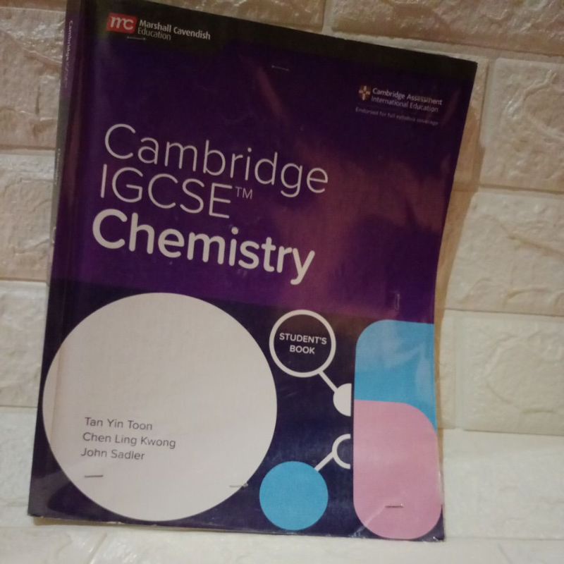 Jual buku cambridge igcsetm chemistry students book shopee indonesia