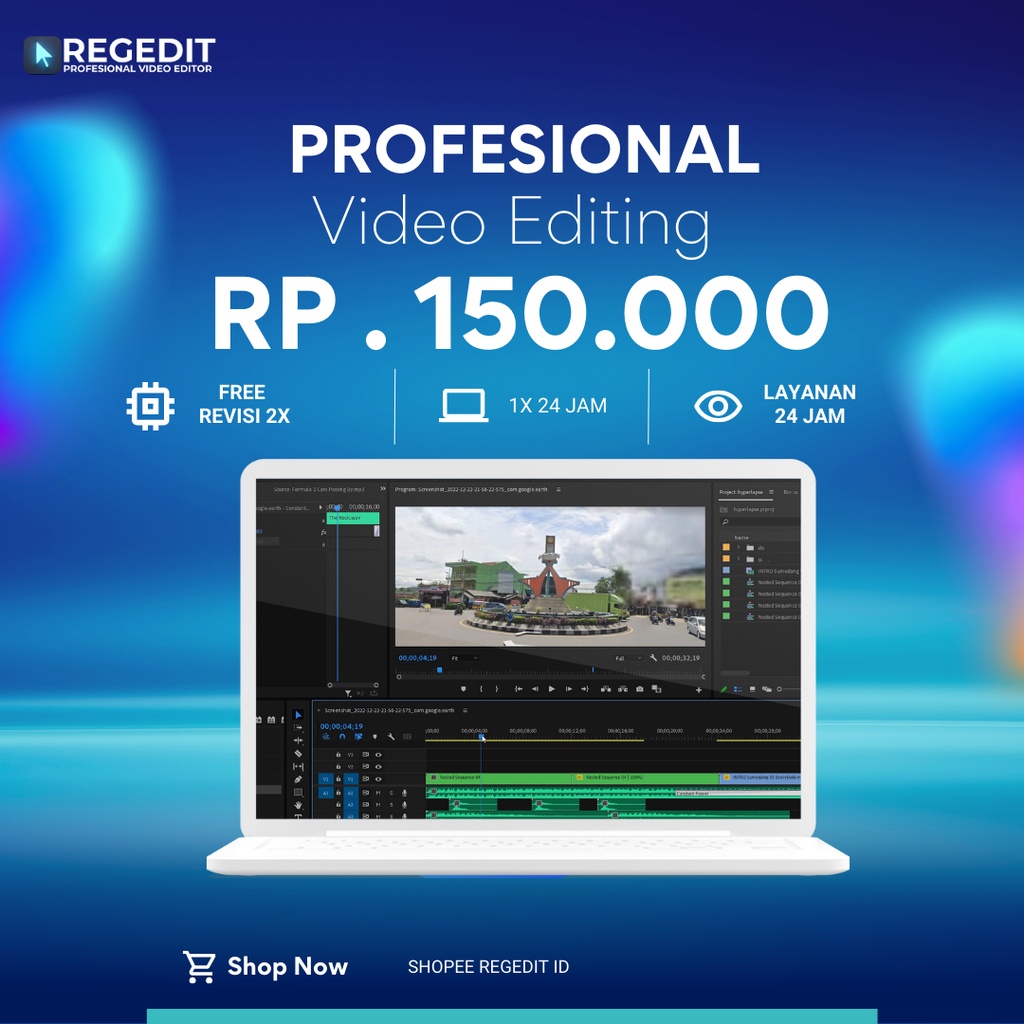 Jual Edit Video Cinematic Untuk Vlog Event Game Dll Editing Video Shopee Indonesia