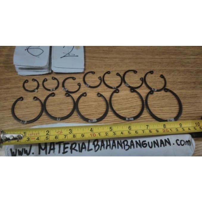 Jual snap ring circlip ring retaining ring diameter 22 mm M 22 seeger ...