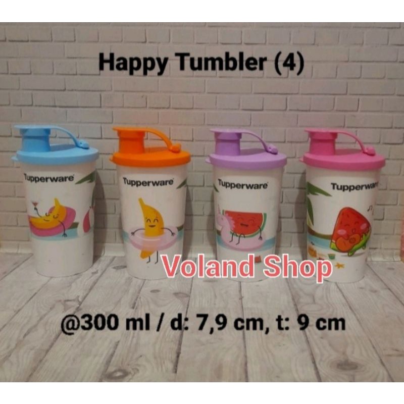 Jual Tupperware Happy Tumbler (1pc) | Shopee Indonesia