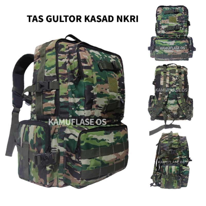 Jual TAS RANSEL GULTOR JUMBO PREMIUM Ransel TNI punggung Tas army ...