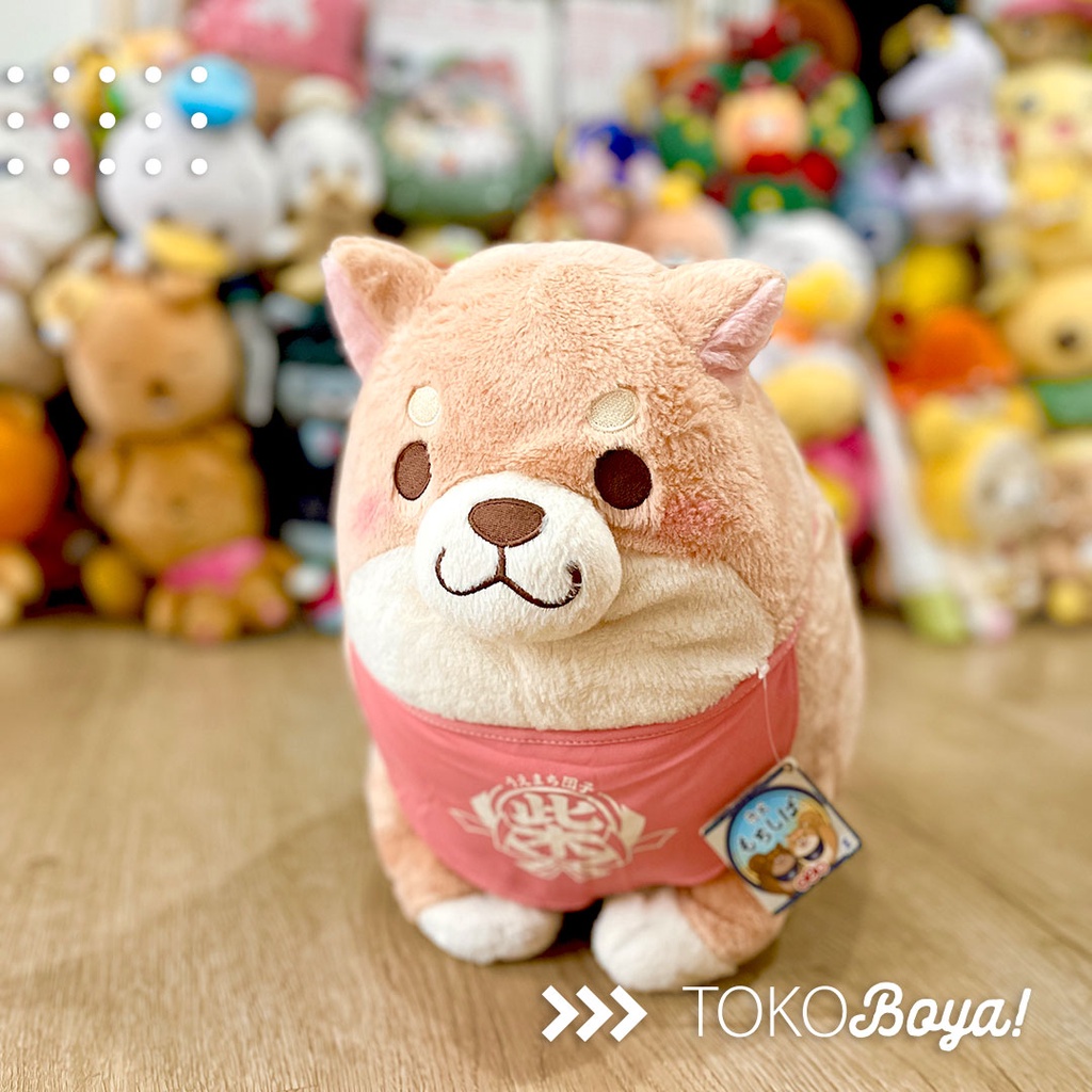 Jual BONEKA CHUKEN MOCHISHIBA SHIBA INU SAKURA PINK JUMBO BRAND SK ...