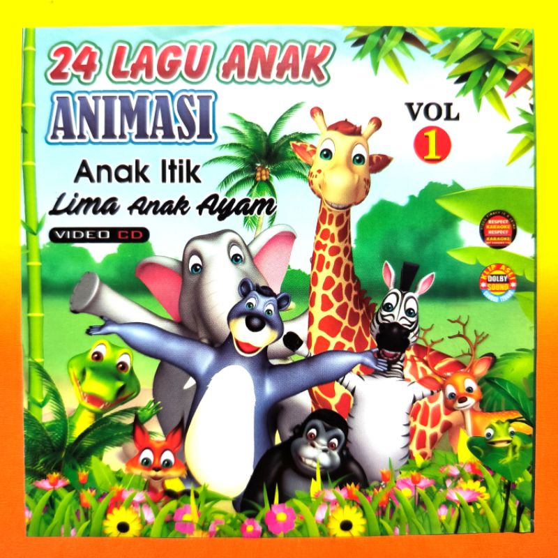 Jual Kaset Vcd Musik Kumpulan 24 Lagu Anak Tk Paud Sd Vol1 Koleksi