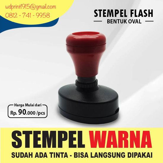 Jual Wdprint Cetak Stampel Flash Custom Termurah Stampel Stempel