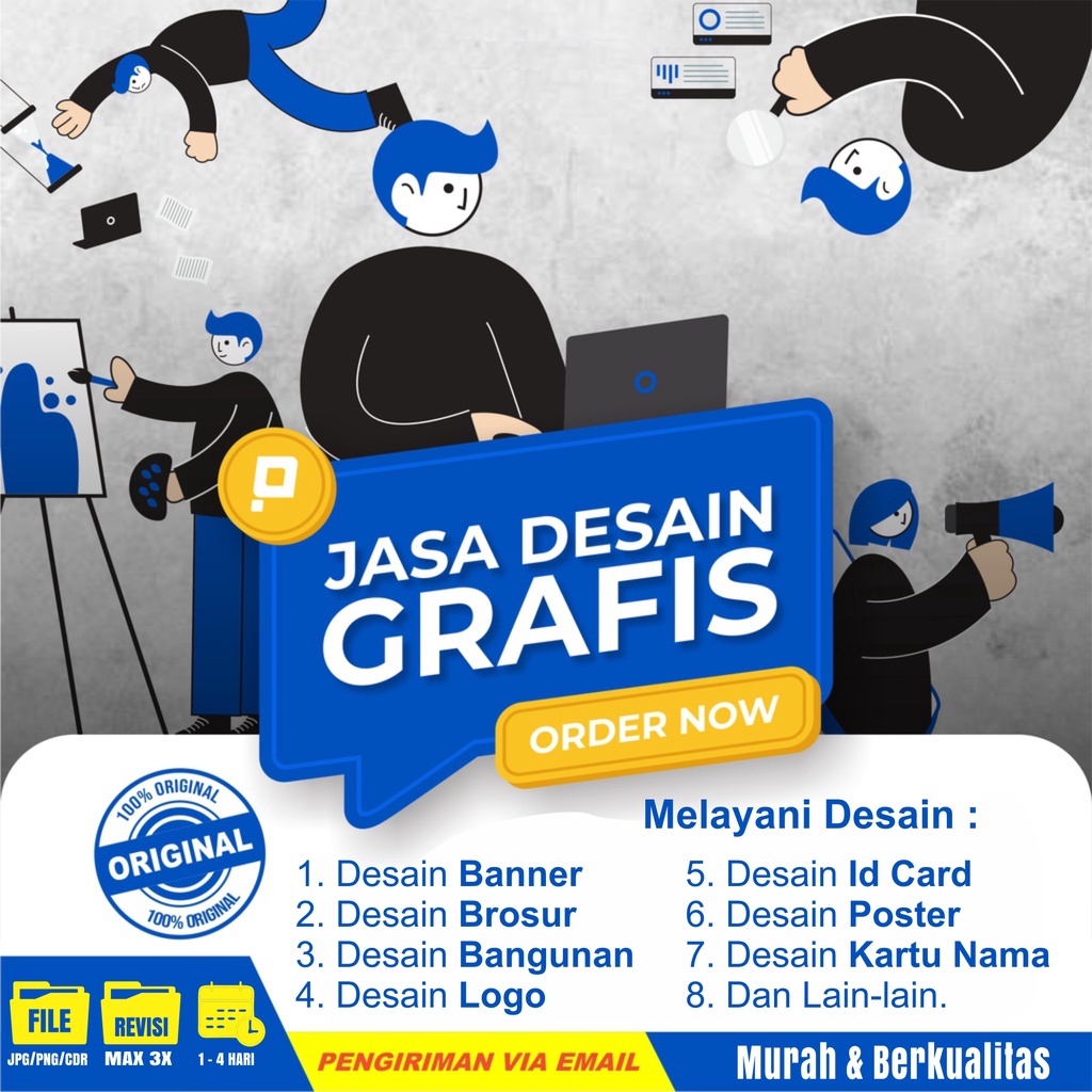 Jual Jasa Desain Grafis Desain Logo Banner Spanduk Sertifikat Brosur Kemasanan Dll