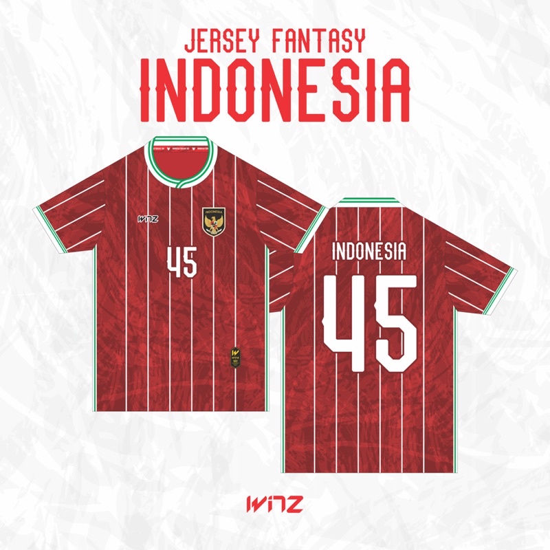 Jual WINZ Jersey Timnas Indonesia Fantasy | Shopee Indonesia