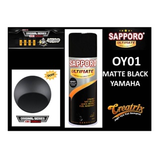 Jual Sapporo Ultimate Black Series / Cat Spray Semprot Aerosol