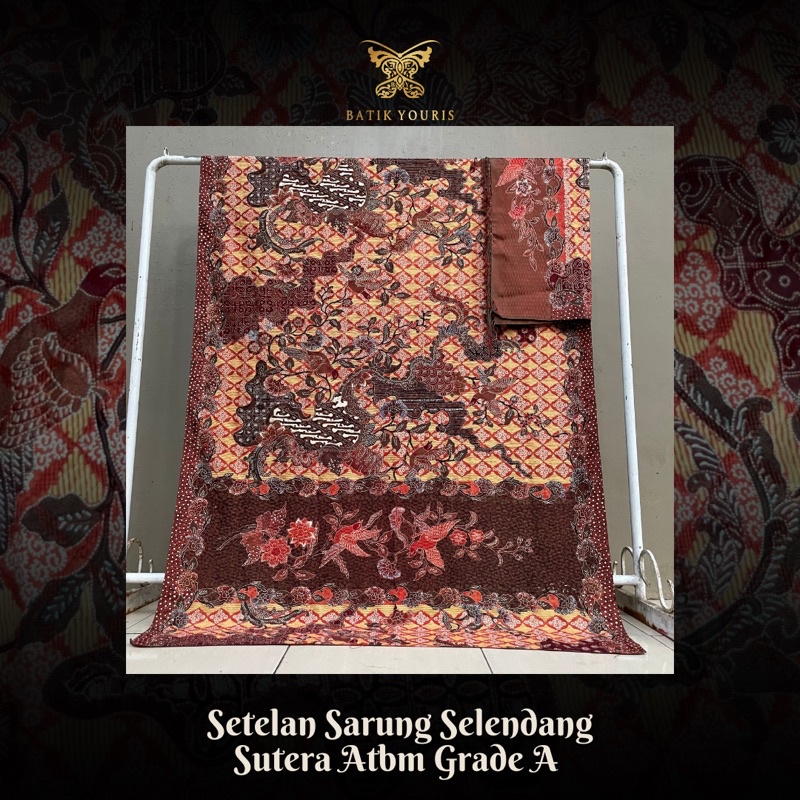 Jual Batik Youris Kain Batik Tulis Pekalongan Sarung Setelan