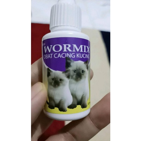 Jual Wormix Cat Obat Cacing Kucing Obat Cacing Kitten Basmi Cacingan ...