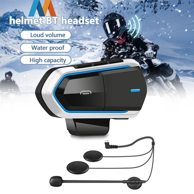 Jual Headset Helm Bluetooth / Headphone Helm Bluetooth / Headset Helmet