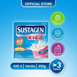 Jual Sustagen Kid 3+ Vanila 350 gr - Susu Anak 4-6 Tahun | Shopee Indonesia