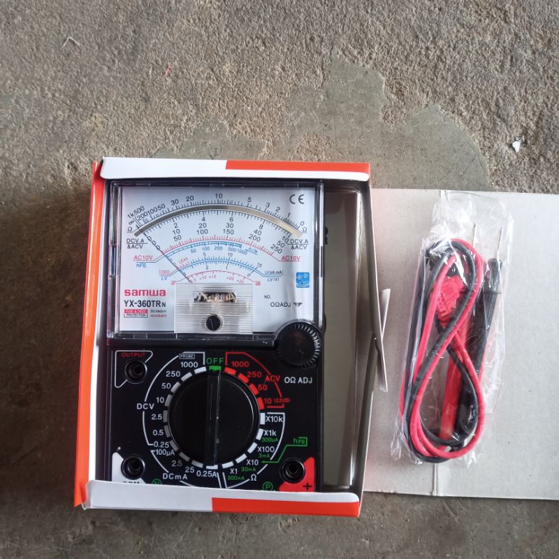 Jual Multitester Samwa Yx 360tr Multimeter Analog Multifungsi Ac Dc Shopee Indonesia 6225