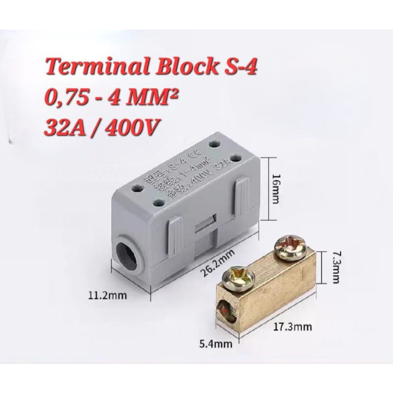 Jual Konektor Kabel Terminal Block Paralel Seri Sambungan Kabel Blok ...