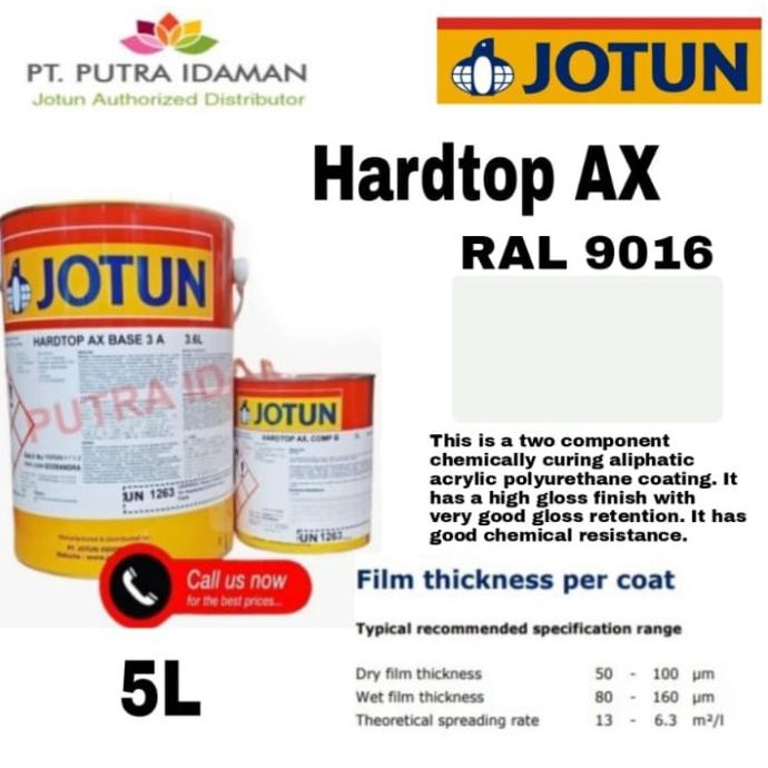 Jual Jotun Cat Kapal Hardtop Ax 5 Liter Ral 9016 Cat Jotun Marine Shopee Indonesia 5611