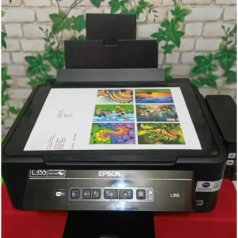 Jual Printer Epson L355 Wifi 2nd Infus Original Pabrikan Normal Siap ...